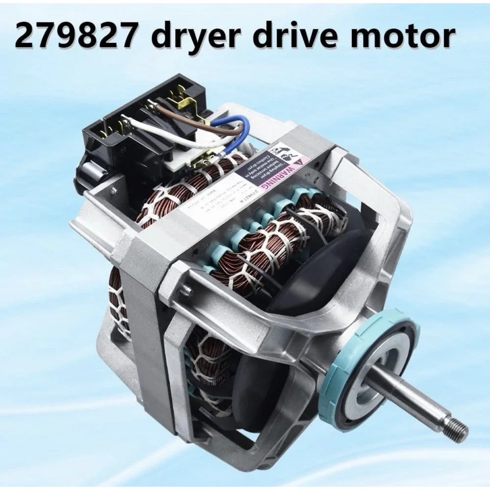 Whirlpool Kenmore Amana Maytag Dryer Drive Motor 279827, W10396029, W10194250